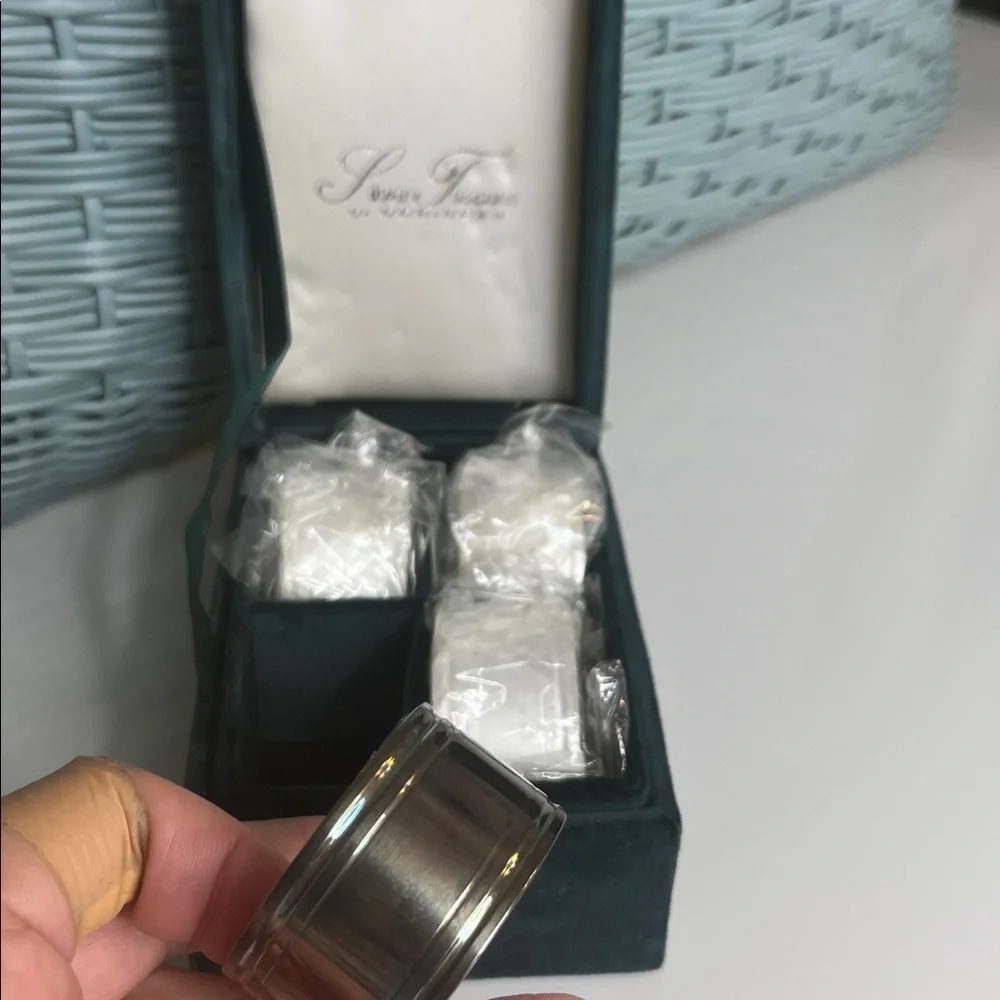 Silver Napkin Rings Silver Treasures by Godinger